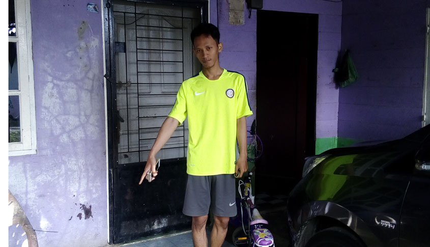 motor disikat maling