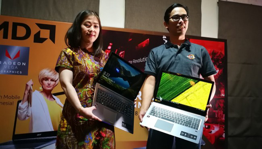 laptop bertenaga AMD Ryzen