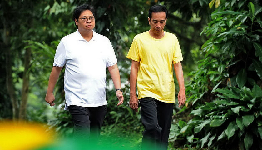 airlangga hartanto jokowi