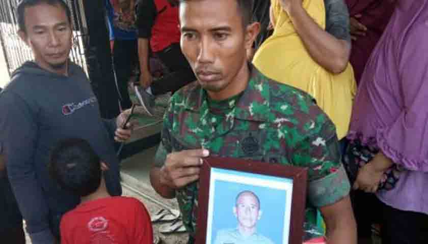 anggota TNI tewas sertu bambang