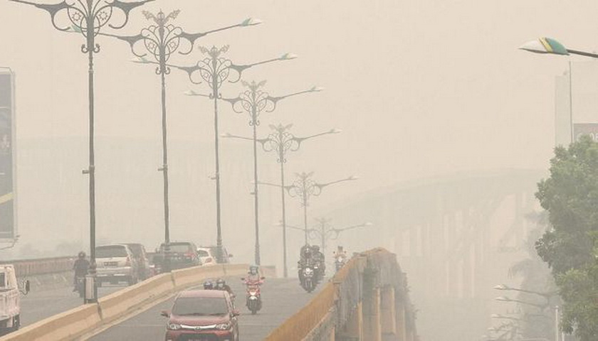 kualitas udara Riau