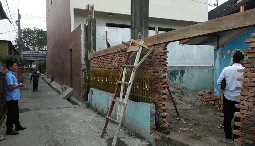 pembangunan gudang