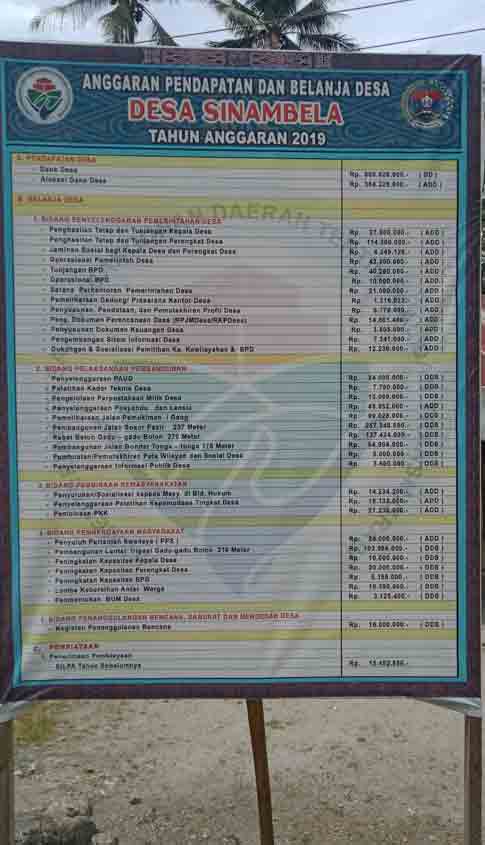 Proyek desa Sinambela2