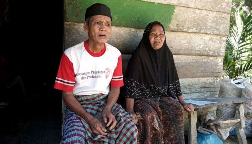 keluarga miskin di Aceh Singkil
