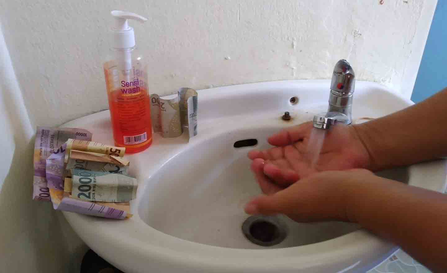Rajin cuci tangan