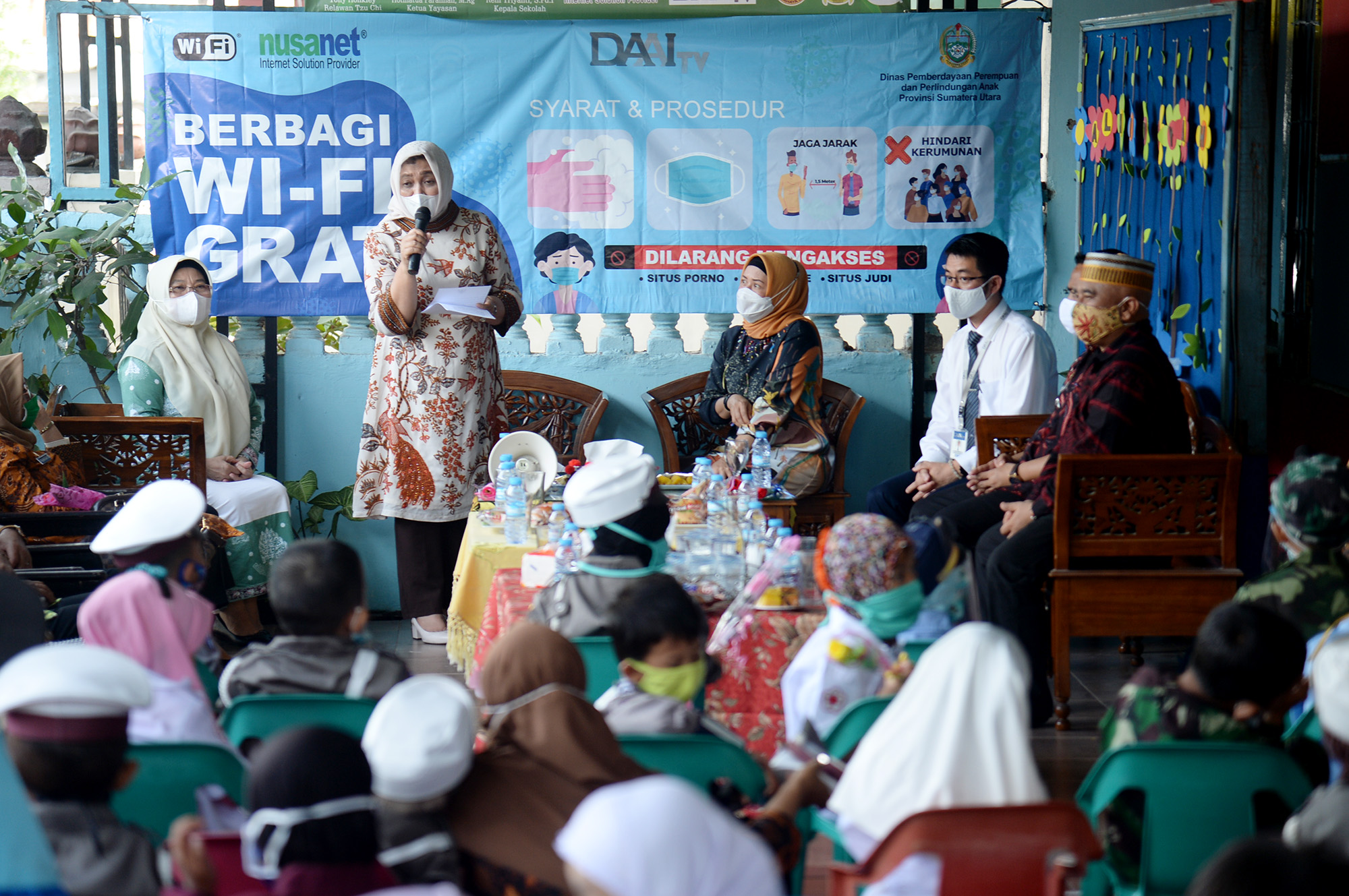 Nawal Apresiasi Program Internet Gratis untuk Anak Didik di Medan