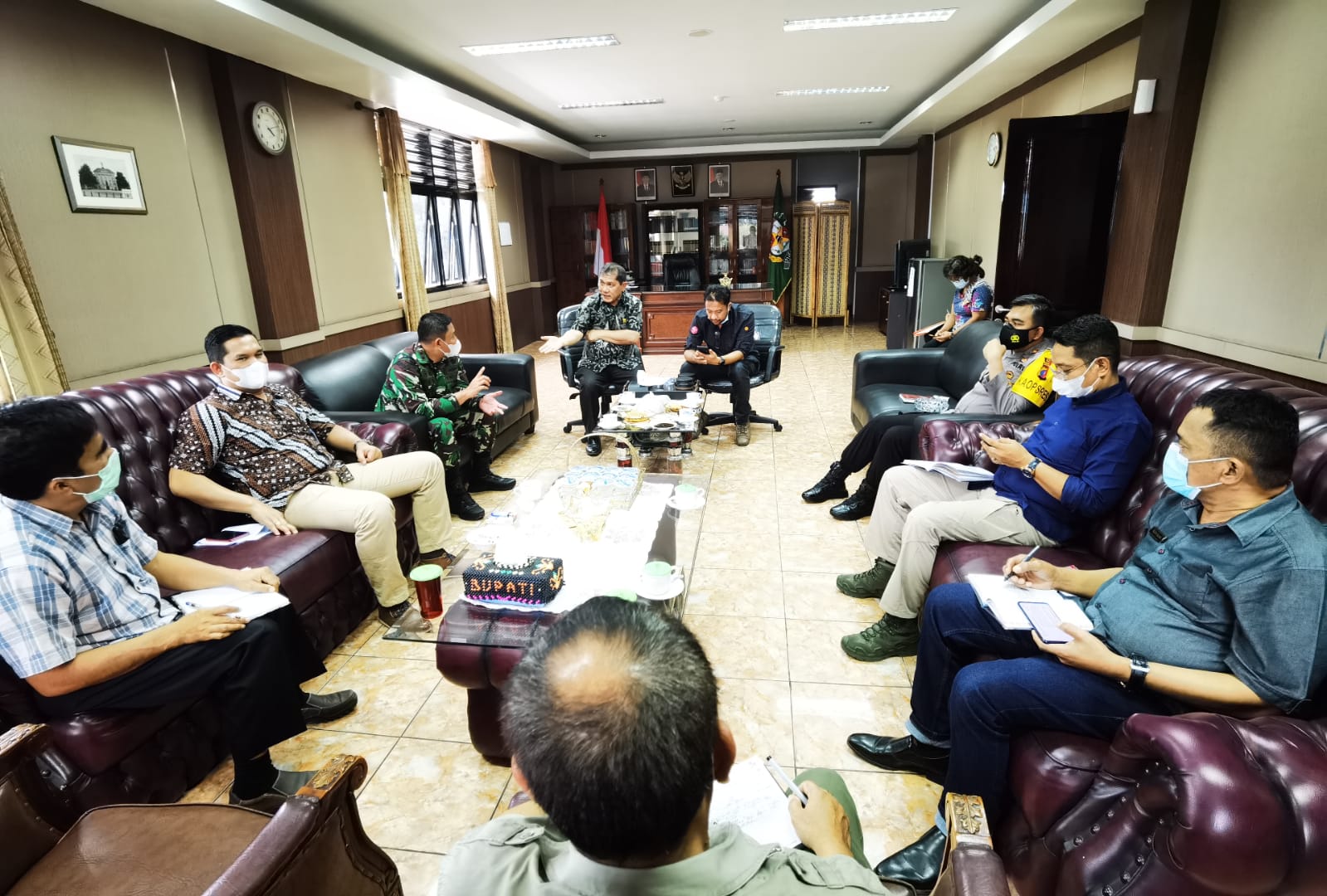 Bupati Karo Kesal, Ancam Laporkan OPD Tidak Disiplin  ke Inspektorat Sumut 