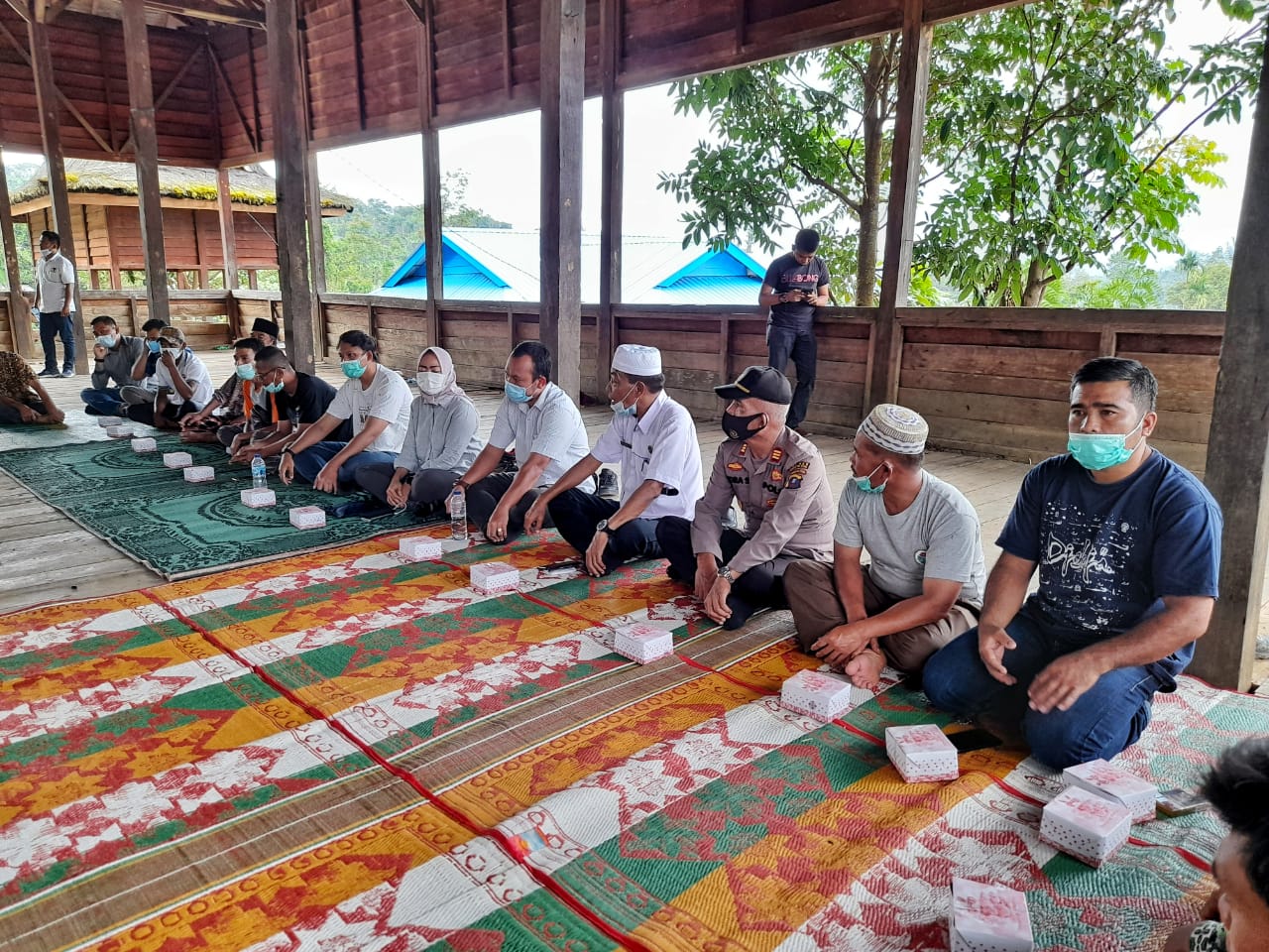 PT SMGP Dan Pemkab Madina Sosialisasi Cara Kerja Alat Pendeteksi H2S di Sibanggor Julu