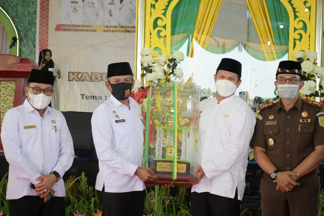 MTQH ke-XVII Kabupaten Sergai Resmi Ditutup, Dolok Masihul Raih Juara Umum