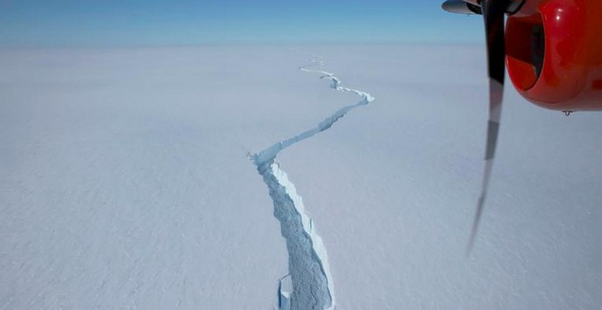 Gunung es Antartika