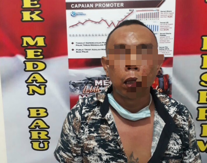 Tertangkap Tangan, Polisi Tangkap Maling Motor di Dinkes Medan