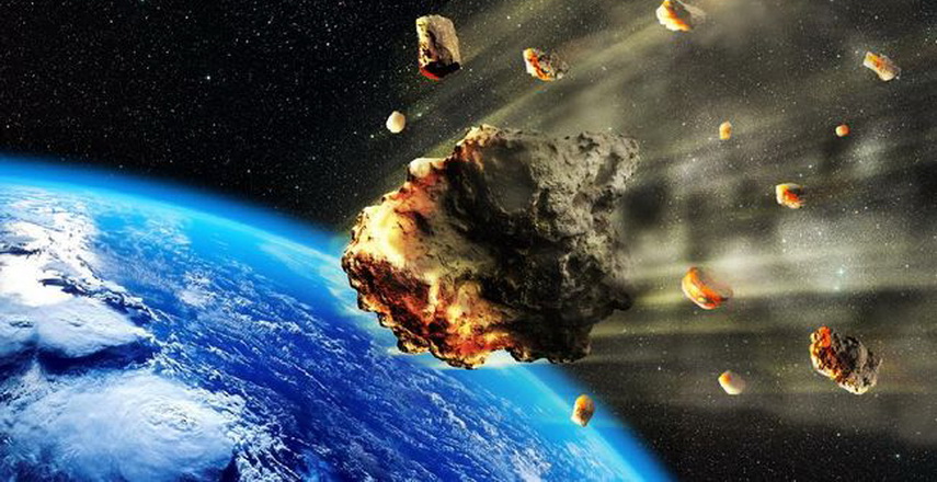 tabrakan asteroid dengan Bumi