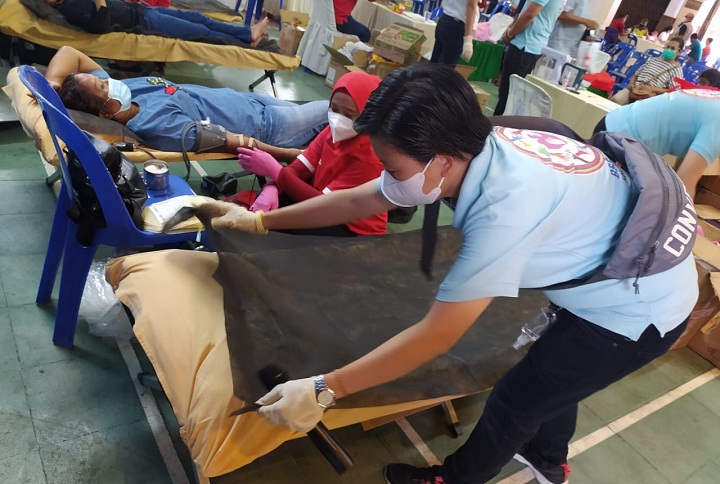 BSS Foundation Ajak Masyarakat Siantar Donor Darah dengan Prokes Ketat
