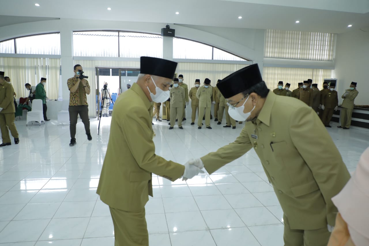 Bupati Asahan Lantik Drs H John Hardi Nasution MSi Sebagai Sekda