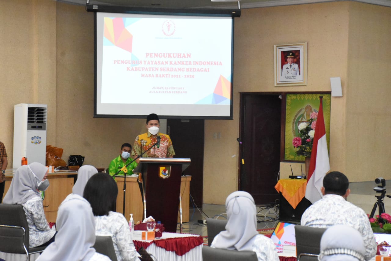 Kepengurusan YKI Kabupaten Sergai Dikukuhkan Secara Virtual