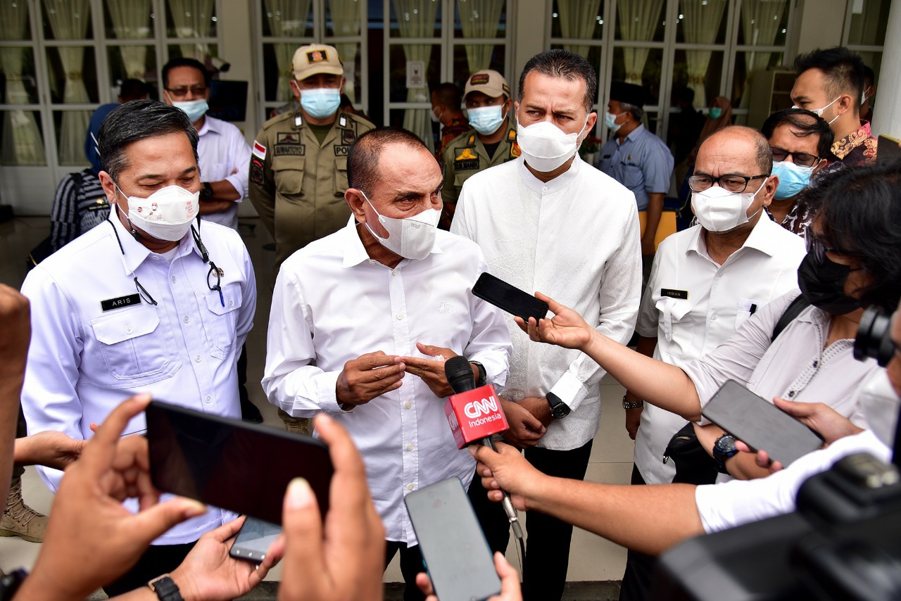 Atasi Penyebaran Covid 19, PPKM Mikro di 12 Kabupaten/Kota Sumut Diperpanjang