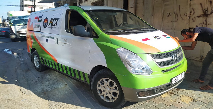 Bantuan Jamaah Masjid Gubsu untuk Palestina Sudah Dibelikan Ambulans