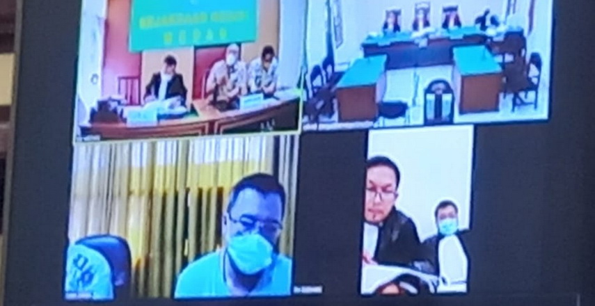 Mantan Pejabat Disperindag Kota Medan Dihadirkan Terkait Korupsi Videotron