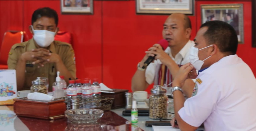 Bupati Taput Ikuti Rakor Perkembangan Isu dan Tindak Lanjut Pengembangan DPSP Danau Toba
