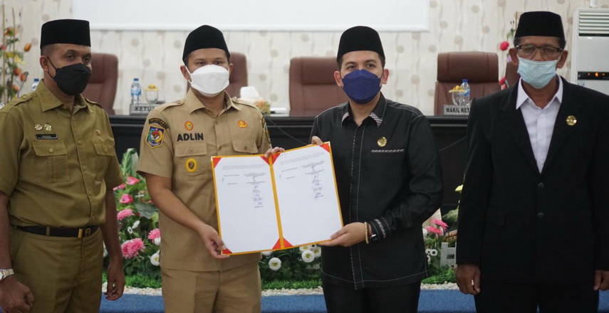 Pemkab dan DPRD Sergai Setujui Ranperda RPJMD 2021-2026
