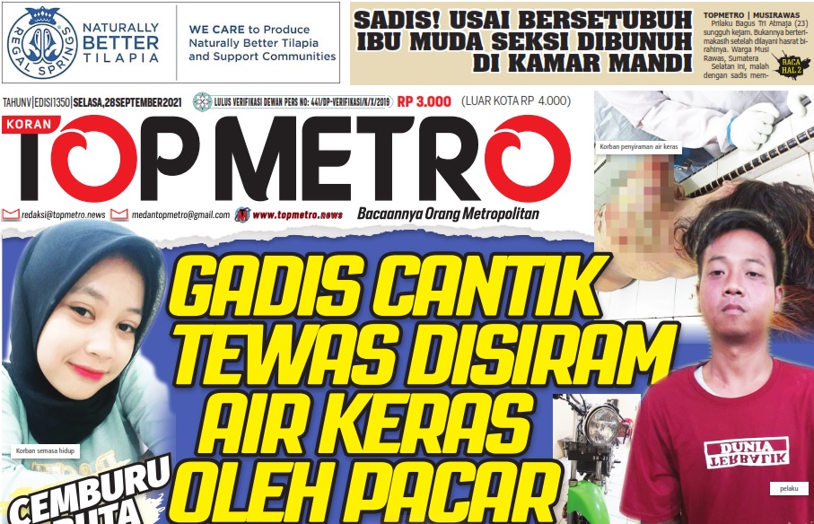 Epaper Top Metro Edisi 1350, Tanggal 28 September 2021
