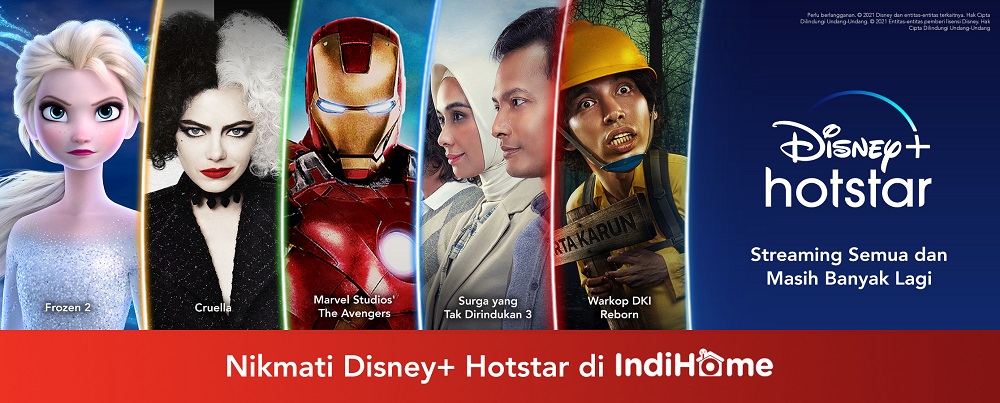 Disney+ Hotstar and IndiHome Hadirkan Konten Hiburan Global and Lokal untuk Para Konsumen di Indonesia