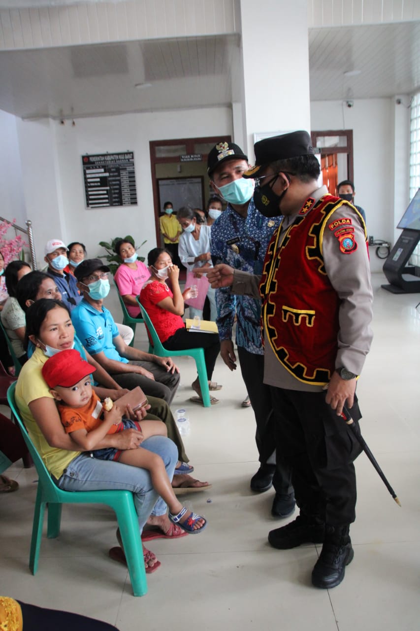 Kunjungi Tello, Kapolda Pastikan Akselerasi Vaksinasi Sesuai Target