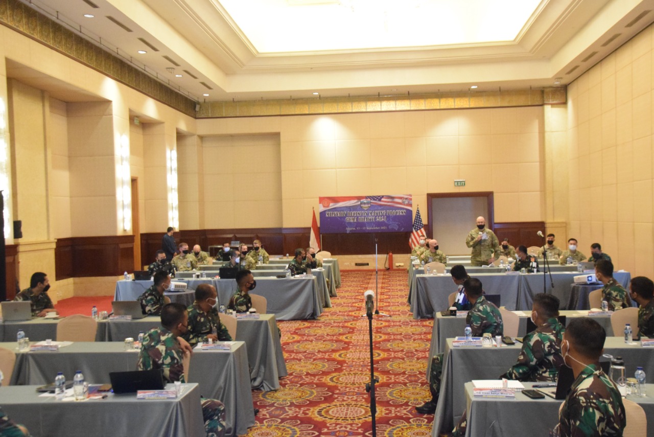 Sebanyak 31 Perwira TNI Ikuti Workshop MDMP