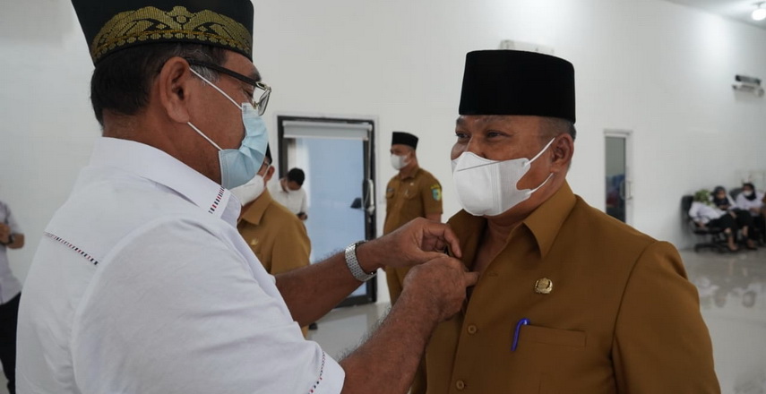 sejumlah pejabat di lingkungan Pemkab Batubara