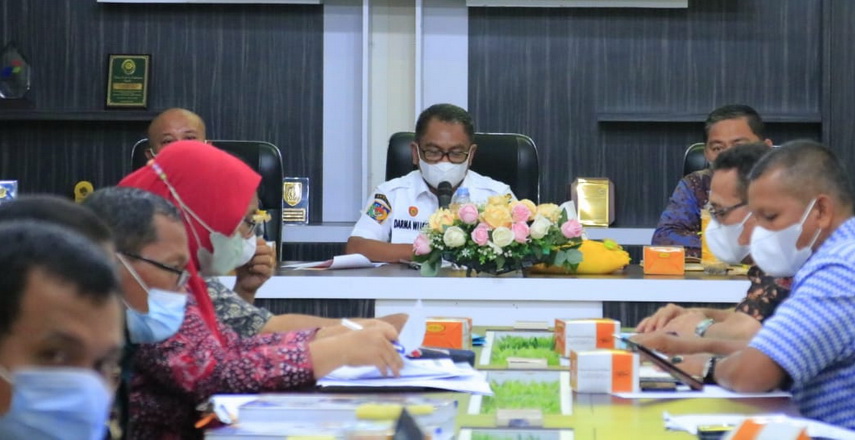Bupati Sergai H Darma Wijaya memimpin kegiatan Focus Group Discussion