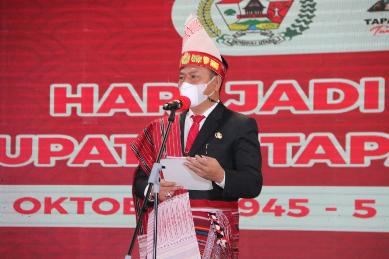 Bupati Taput Menghadiri Selamat Hari Jadi Kabupaten Tapanuli Utara yang ke-76 