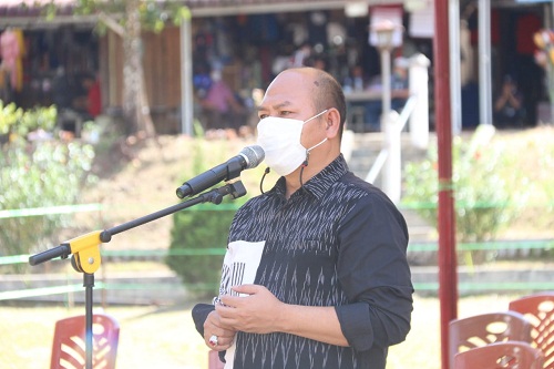 Sambut Hari Jadi Kabupaten Taput, Bupati Hadiri Lomba Burung Berkicau