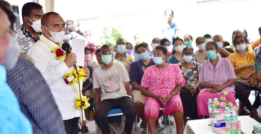 Gubernur Sumatera Utara (Sumut) Edy Rahmayadi menghadiri Perayaan Hari Raya Deepavali 5123 Kaliyuga di Kuil Shri Mariamman, Jalan Teuku Umar Medan | topmetro.news