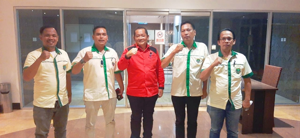 pemuda Katolik komda Sumut temui Ketua DPD PDI-Perjuangan Sumut Bapk.Drs.Rapidin Simbolon.MM