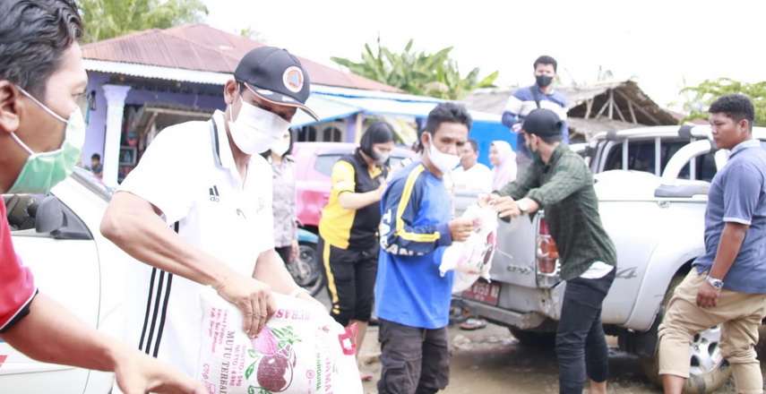 penanganan terhadap korban bencana banjir terus dilakukan oleh Pemkab Sergai