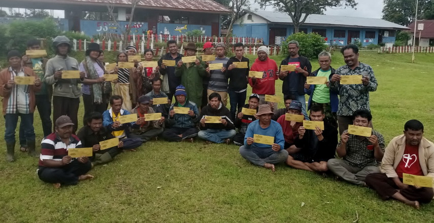 masyarakat petani Desa Sukamaju Kecamatan Tigapanah, Kabupaten Karo dipanggil Unit Jahtanras Direskrimum Polda Sumut untuk dimintai keterangan