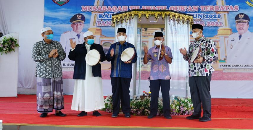 Bupati Asahan Buka MTQ Tebatas Tahun 2021