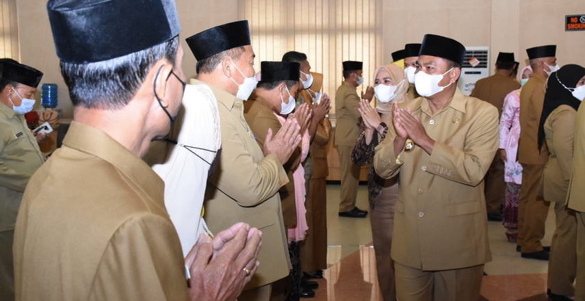 Bupati Sergai H Darma Wijaya mengukuhkan empat dan melantik 11 pemangku Jabatan Pimpinan Tinggi (JPT) Pratama. Selain itu juga melantik dua Pejabat Administrasi di lingkungan Pemkab Sergai
