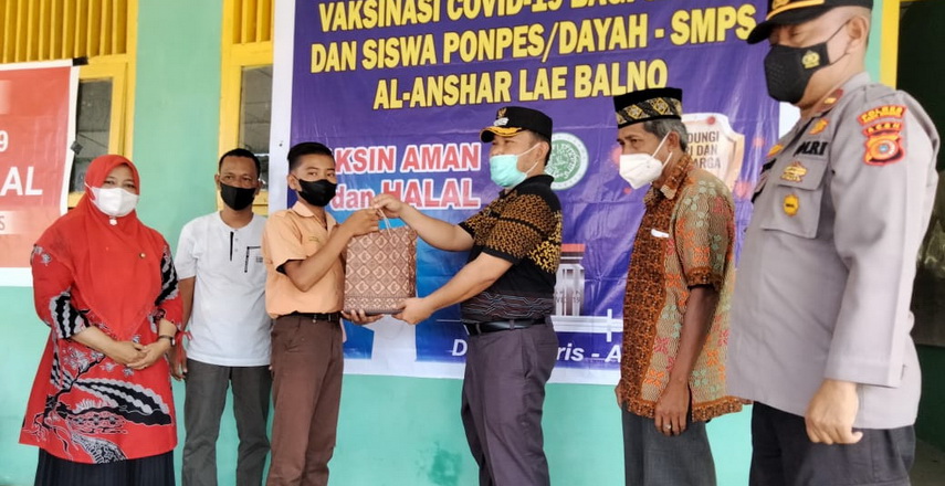 Serbuan vaksinasi terus berlangsung di Aceh Singkil