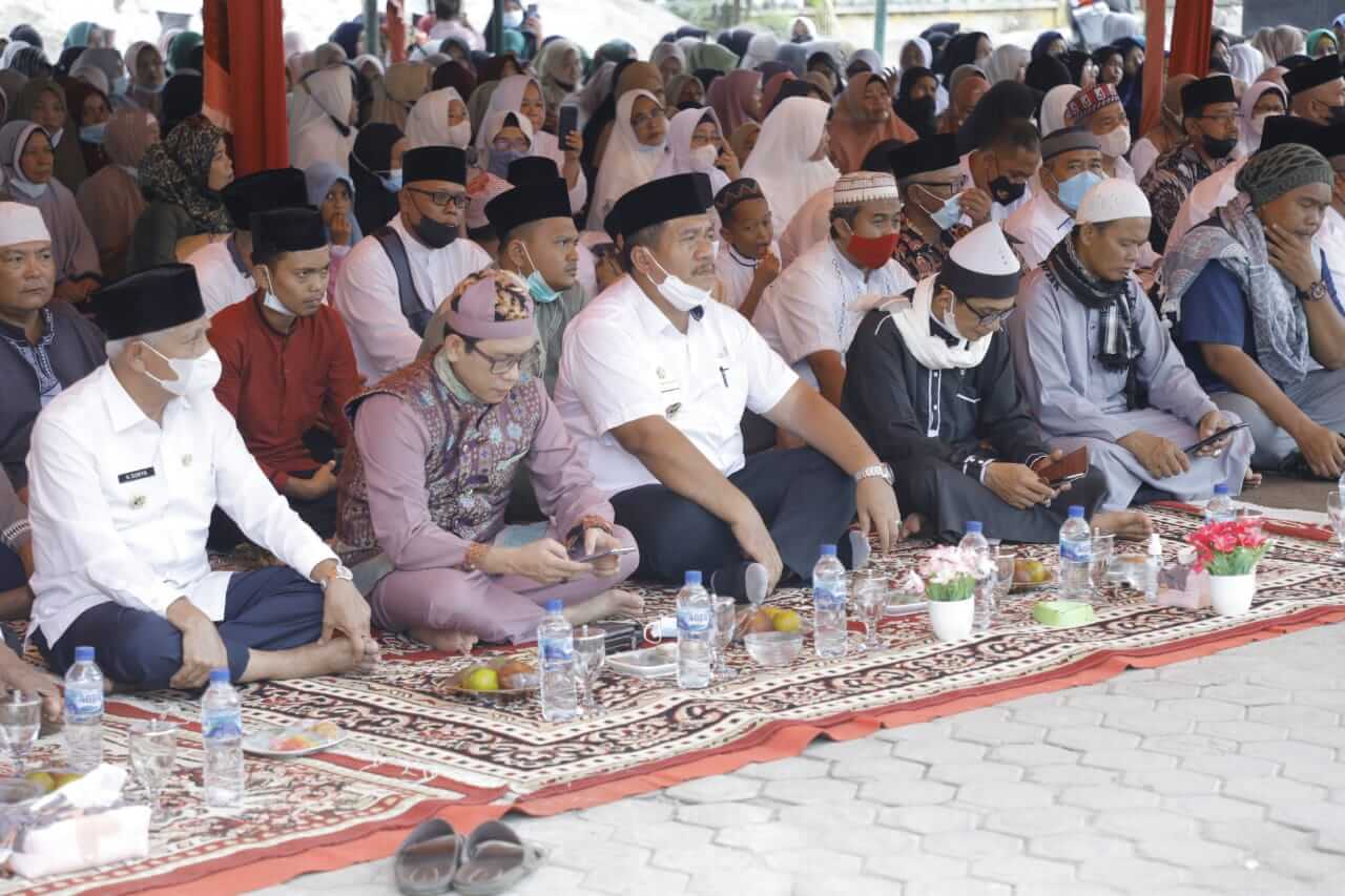 Bupati/Wakil Bupati Tabligh Akbar di Kecamatan Pulau Rakyat