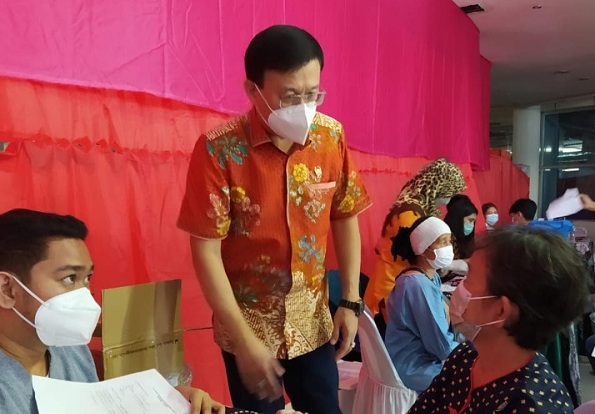 DPRD Medan Apresiasi Kadin Terus Gelar Vaksinasi