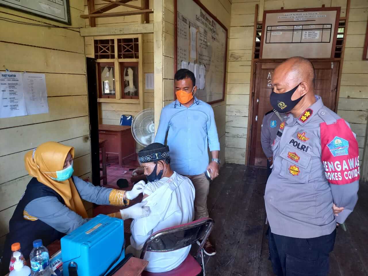 Polres Aceh Singkil Optimis Akhir Tahun Serbuan Vaksinasi Tercapai