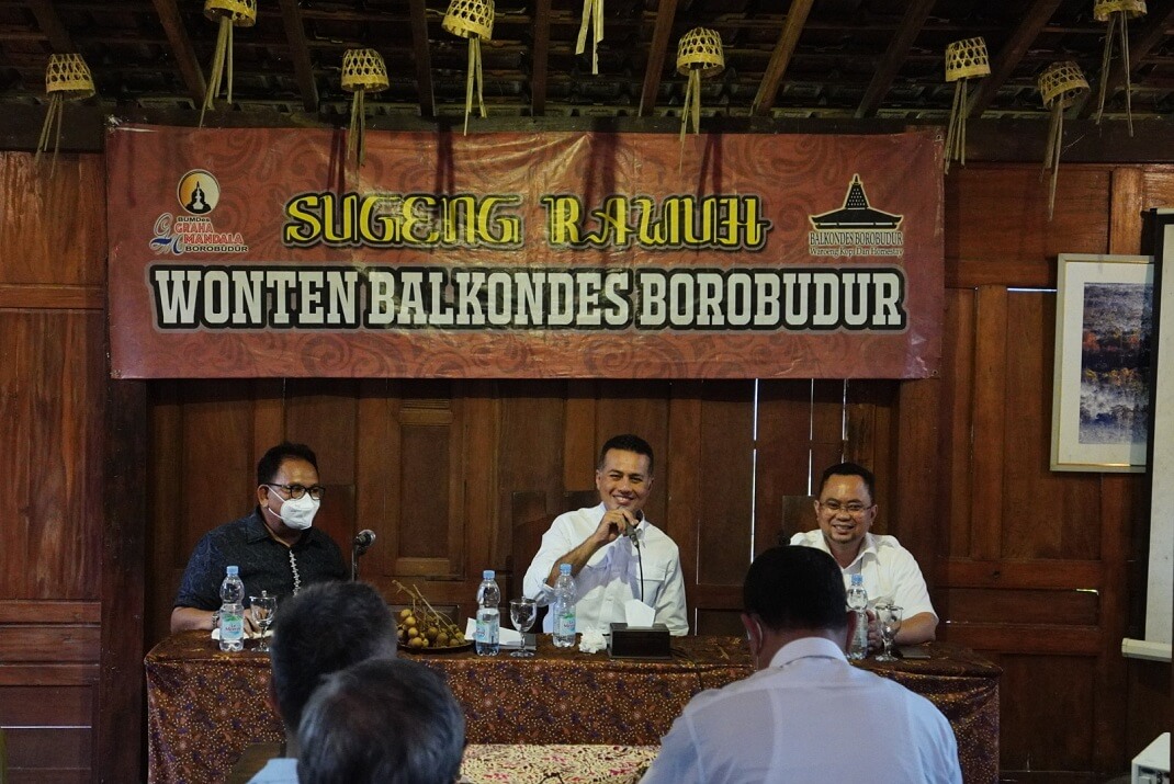 Wagub Sumut Musa Rajekshah Kunjungi Balkondes di Kawasan Borobudur