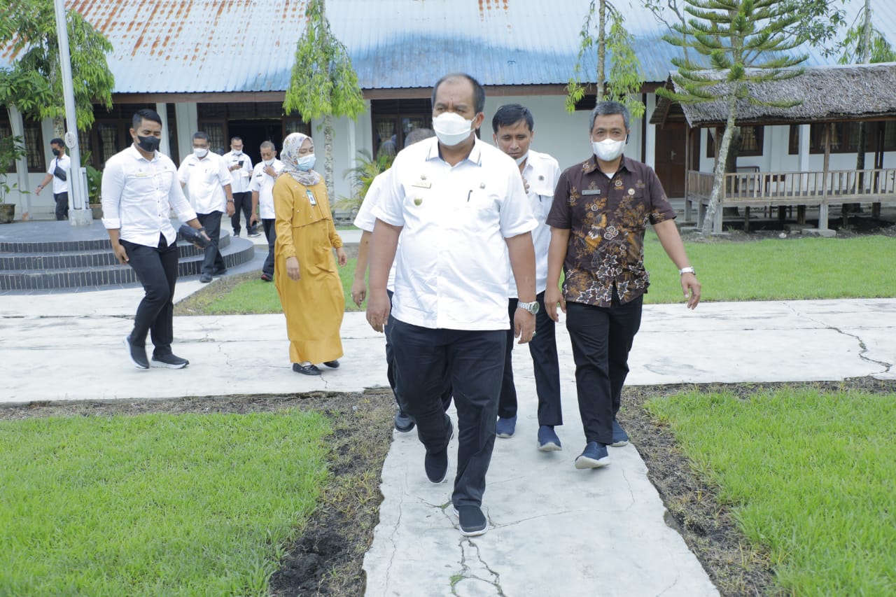 Wakil Bupati Asahan Tinjau Pelaksanaan Ujian PPPK