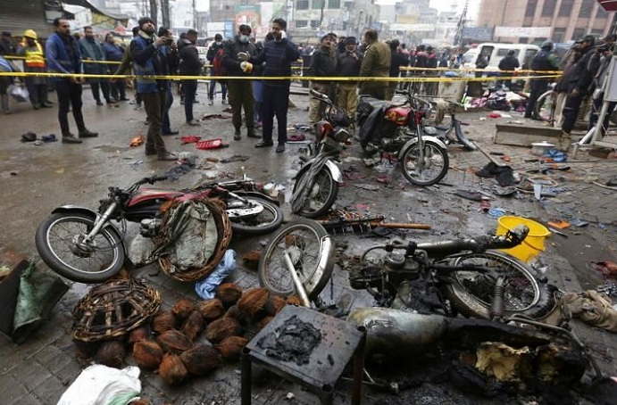 Bom Sepeda Motor Meledak di Pakistan, 3 Orang Tewas
