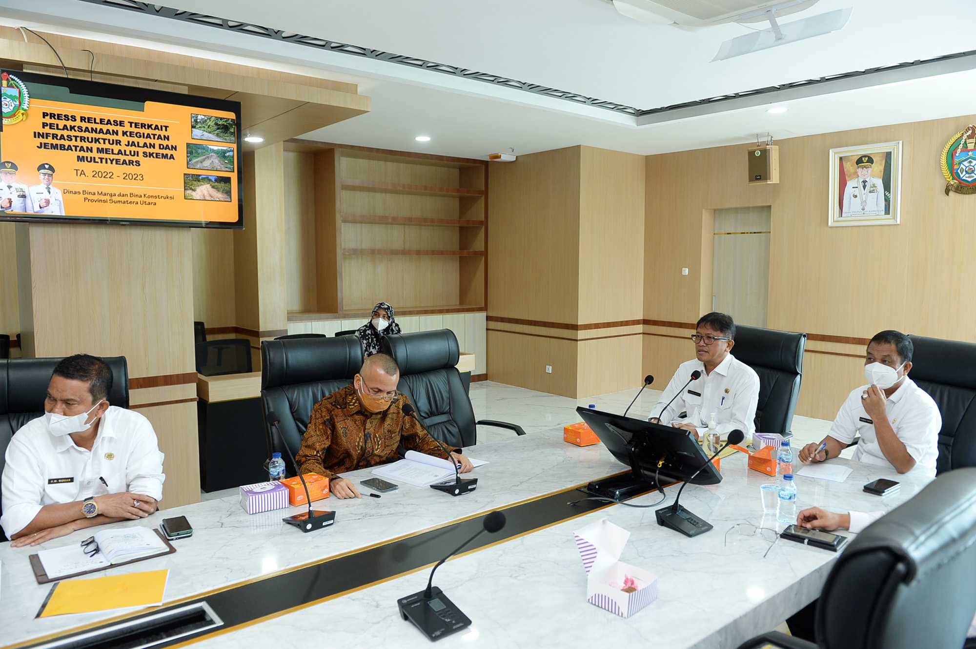 Pemprov Sumut Targetkan Pembangunan Jalan 450 Km Selesai Tahun 2023
