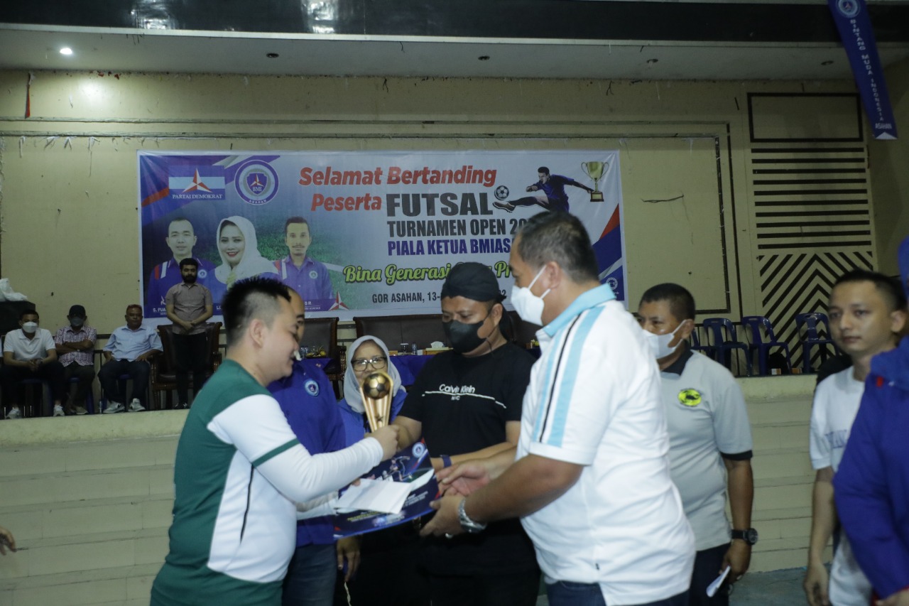 Wabup Asahan Tutup Futsal Turnamen Open 2022