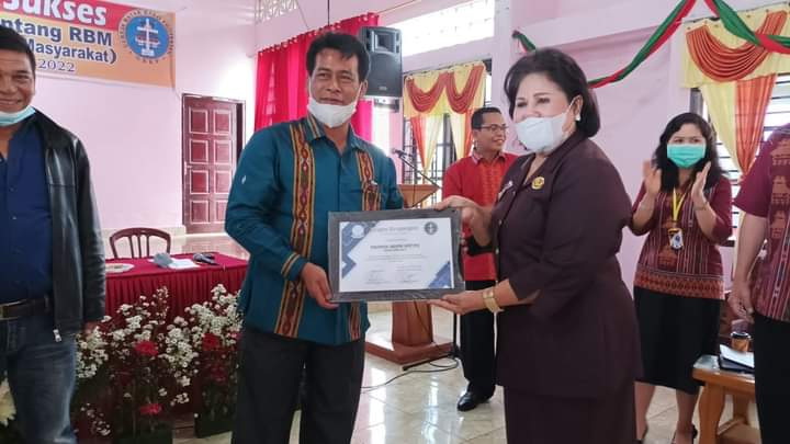 Bupati Karo Cory S Sebayang hadiri acara diskusi bersama tentang RBM (Rehabilitasi Bersumberdaya Masyarakat), di Aula YKPD GBKP Juma Lingga Kabupaten Karo, Rabu (19/1/2022)