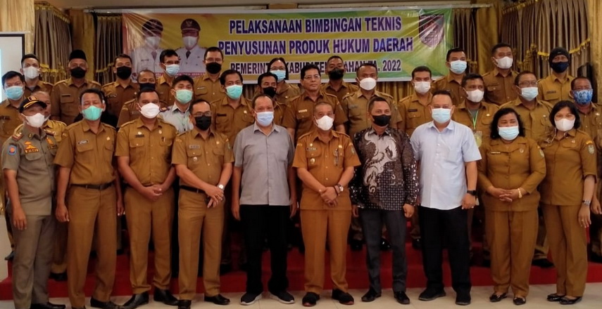 bimbingan teknis penyusunan produk hukum