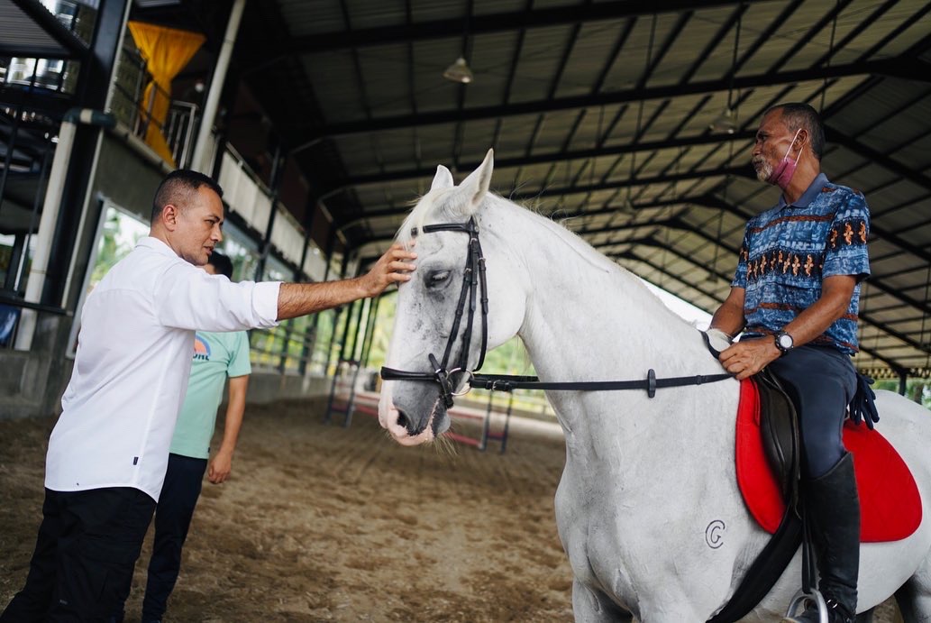 Selain Wisata Alam, Ijeck Akui Takjub dengan Wisata Pacuan Kuda di Sergai